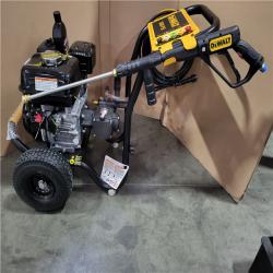 CALIFORNIA AS-IS DEWALT HIGH PERFORMANCE EASY START HONDA GX 200 3600 PSI GAS PRESSURE WASHER