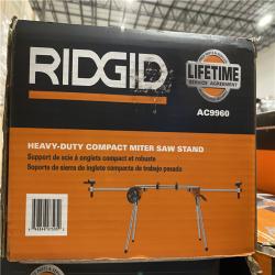 DALLAS LOCATION - RIDGID Professional Compact Miter Saw Stand - ( 8 UNITS )