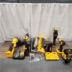 AS IS Dewalt 20-Volt MAX ToughSystem Lithium-Ion 6-Tool Cordless Combo Kit