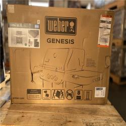 DALLAS LOCATION - Weber Genesis E-325s 3-Burner Natural Gas Grill in Black with Built-In Thermometer