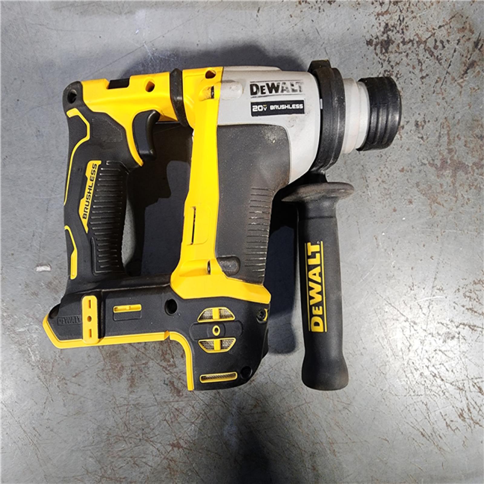 HOUSTON LOCATION - AS-IS Dewalt DCH172B MAX Atomic 20V 5/8 Inch Brushless Cordless SDS Plus Rotary Hammer (Tool Only)