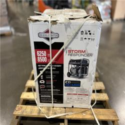 DALLAS LOCATION - Briggs & Stratton Storm Responder 6,250-Watt Gasoline Powered Recoil Start Portable Generator with OHV Engine