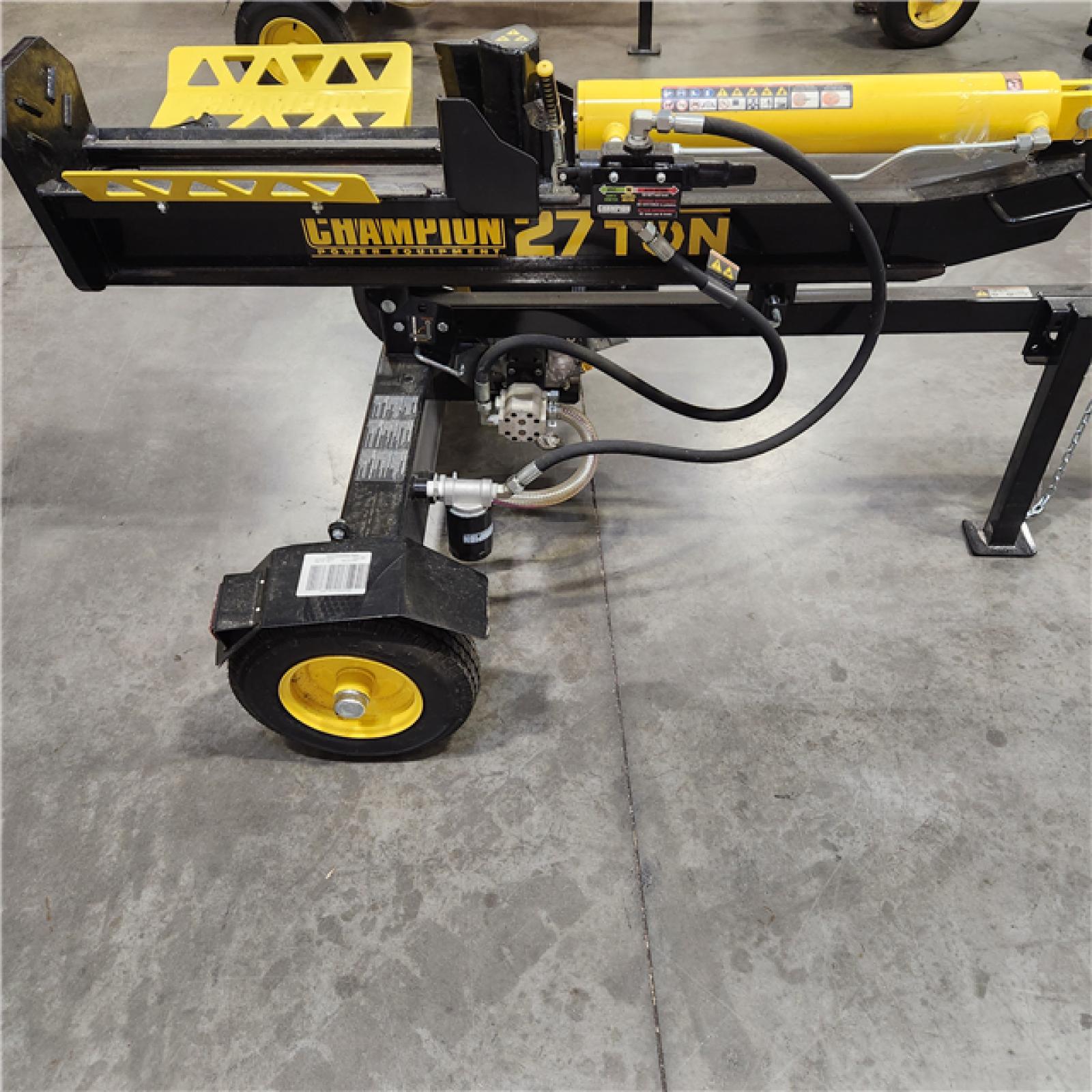 Dallas Location - As-Is Champion Power Equipment 27 Ton 224 cc Gas Log Splitter