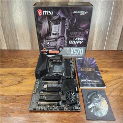 AS-IS MSI MEG X570 UNIFY Motherboard (Socket AM4)