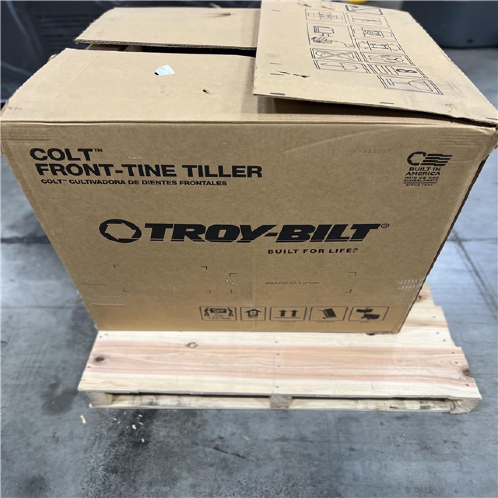 DALLAS LOCATION - Troy-Bilt Colt 13 In. to 24 In. 208cc Front Tine Tiller