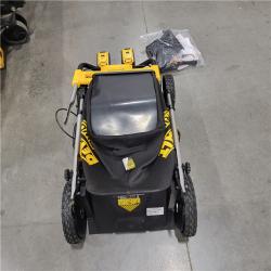 AS-IS DEWALT 20V MAX 21 in. Battery Powered Self Propelled Lawn Mower with (2) Chargers