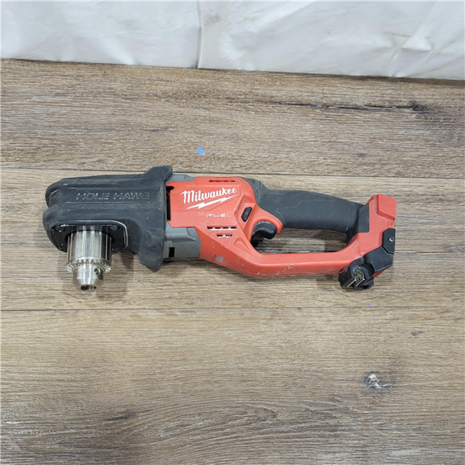 AS-IS Milwaukee M18 18V Fuel Hole Hawg 1/2  Right Angle Drill 2807-20