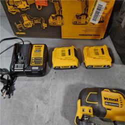 HOUSTON LOCATION - AS-IS DeWalt 20V MAX ATOMIC Cordless Brushless 4 Tool Combo Kit