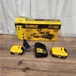 AS IS Dewalt-DCB246CK 20V MAX* Lithium Ion Starter Kit