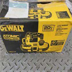 Houston location AS-IS Dewalt DCS377B 20V MAX ATOMIC Brushless Cordless 1-3/4  Compact Bandsaw