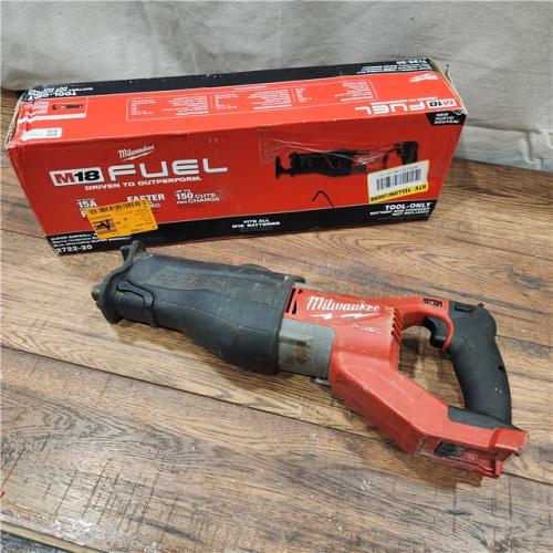 AS-IS Milwaukee M18 Fuel 18V Brushless Super Sawzall Reciprocating Saw 2722-20 (Bare Tool)