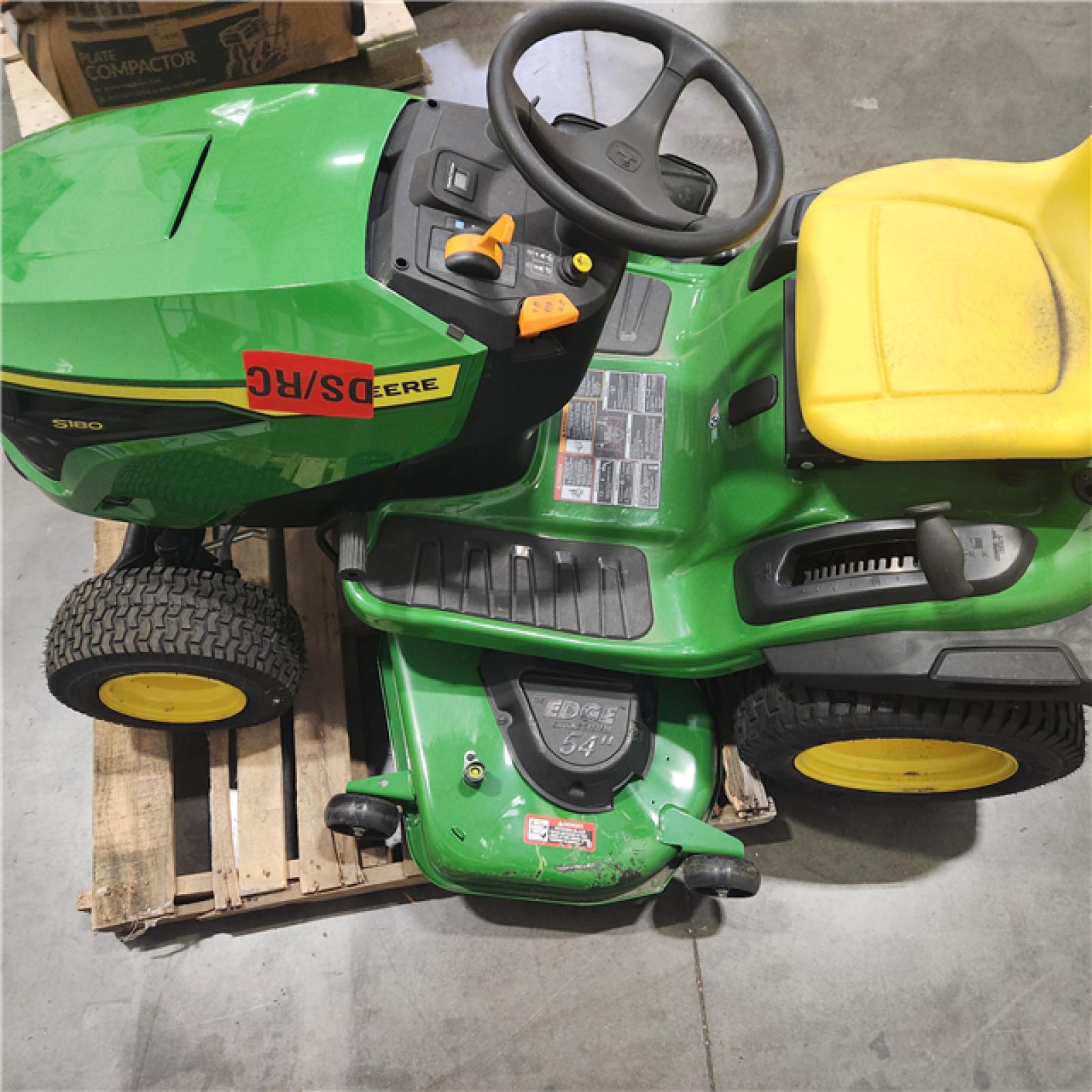 Dallas Location - As-Is John Deere S180 54 in. 24 HP Riding Lawn Mower