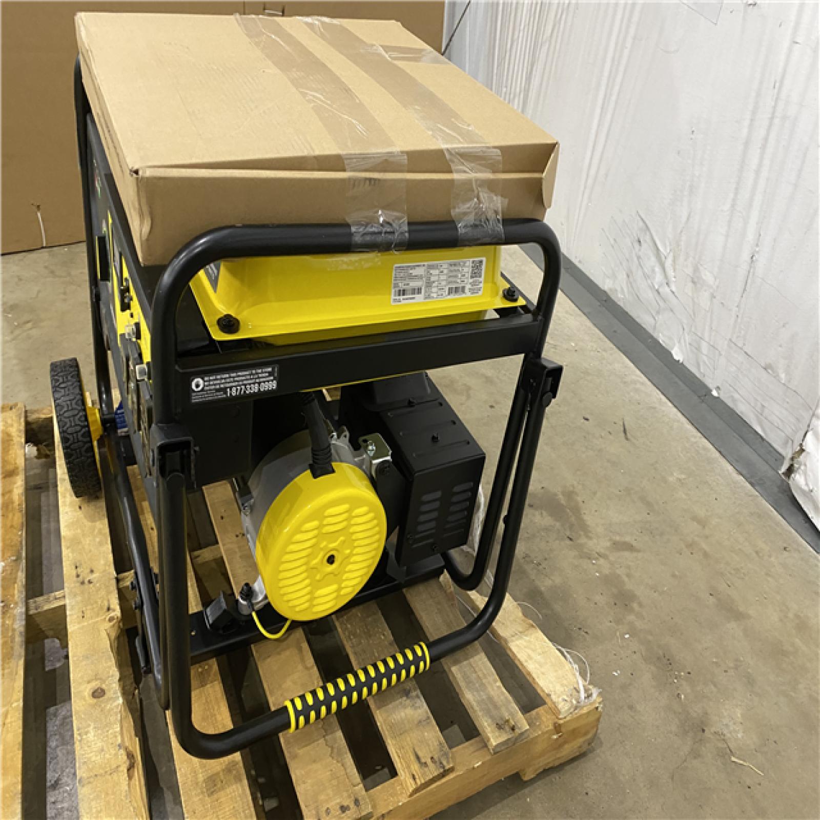 Houston Location - AS-IS Champion 6250 Running Watts Generator