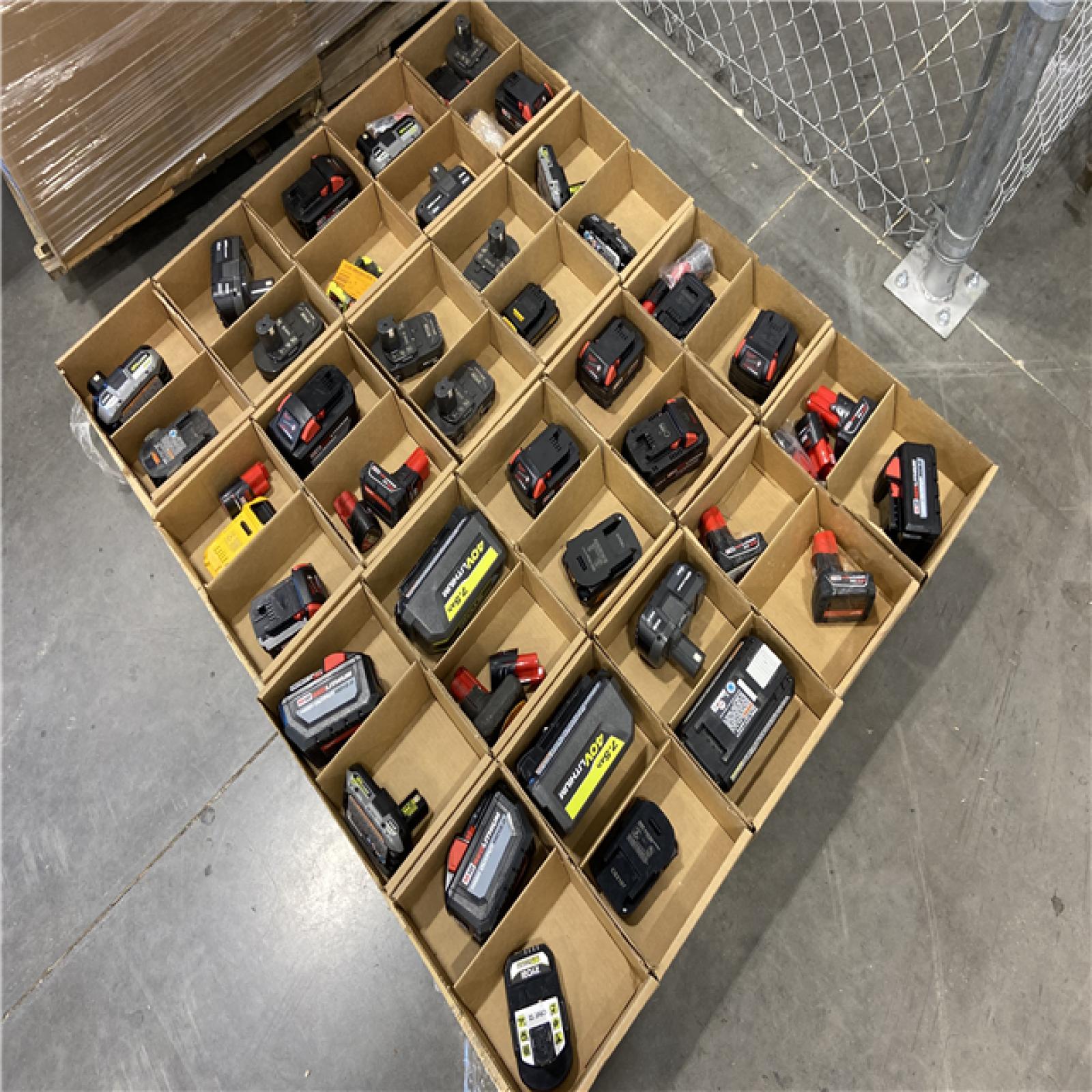 DALLAS LOCATION - AS-IS BATTERY PALLET