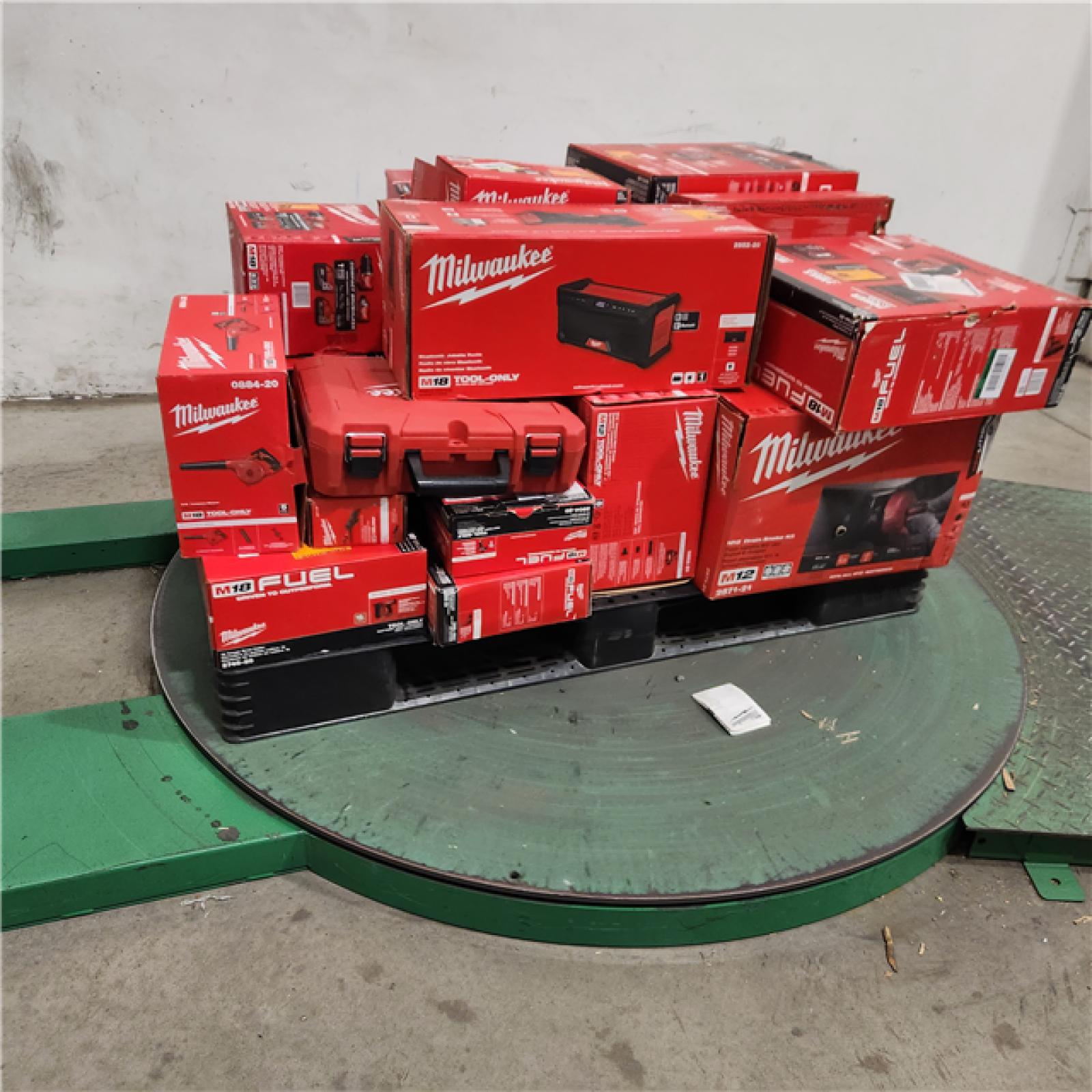 Dallas Location - As-Is MILWAUKEE Tool Pallet