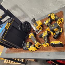 AS-IS Dewalt 20-Volt MAX ToughSystem Lithium-Ion 6-Tool Cordless Combo Kit