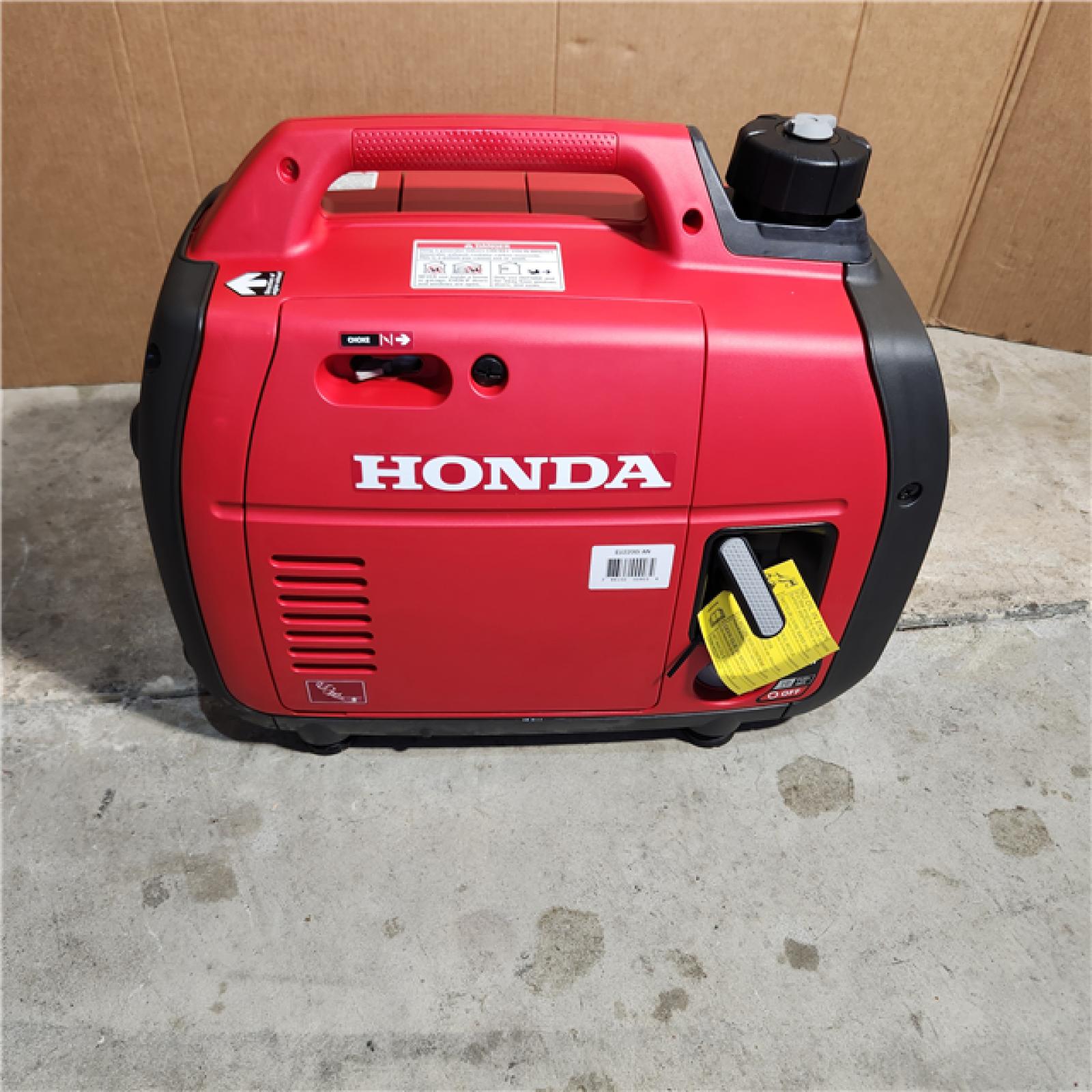 Houston location AS-IS Honda 2200-Watt Remote Stop/Recoil Start Bluetooth Super Quiet Gasoline Powered Inverter Generator with Advanced CO Shutdown