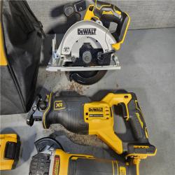 HOUSTON LOCATION - AS-IS (APPEARS LIKE NEW) DEWALT 20V 6-TOOL COMBO KIT