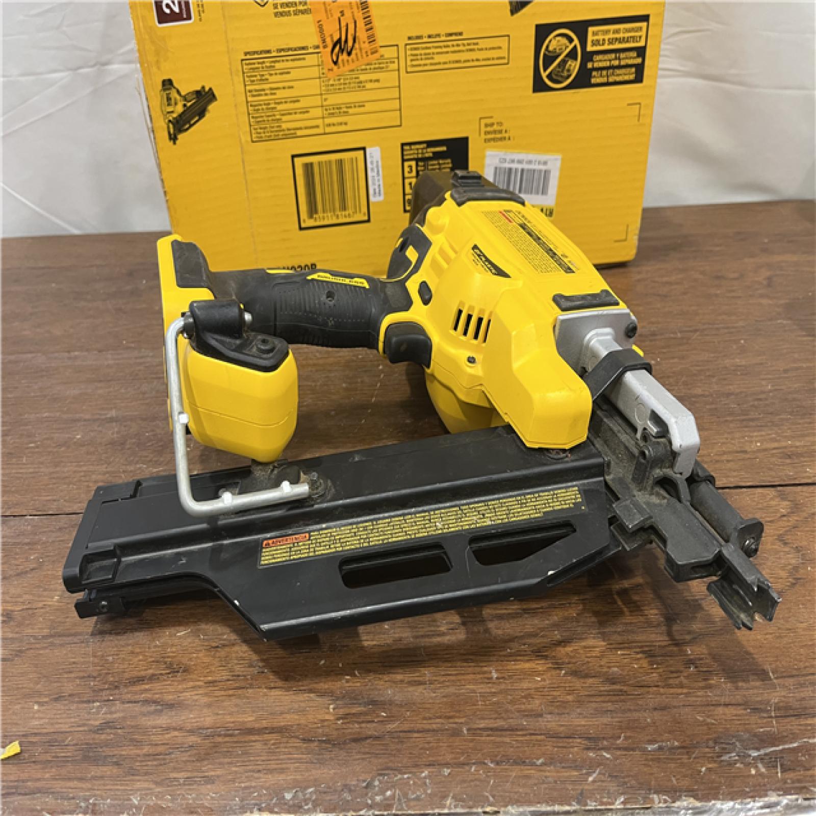 AS-ISDEWALT 20-Volt 21Â° Cordless Framing Nailer (Tool-Only)