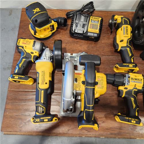 AS-IS Dewalt 20-Volt MAX ToughSystem Lithium-Ion 6-Tool Cordless Combo Kit