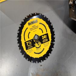 HOUSTON LOCATION - AS-IS (APPEARS LIKE NEW) DeWALT Flexvolt Max 7-1/4  60V Brushless Circular Saw DCS578B (Bare Tool)