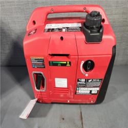 HOUSTON LOCATION - AS-IS 1500-Watt Recoil Start Gasoline Powered Ultra-Light Inverter Generator with 60cc OHV Engine and CO Sensor Shutdown