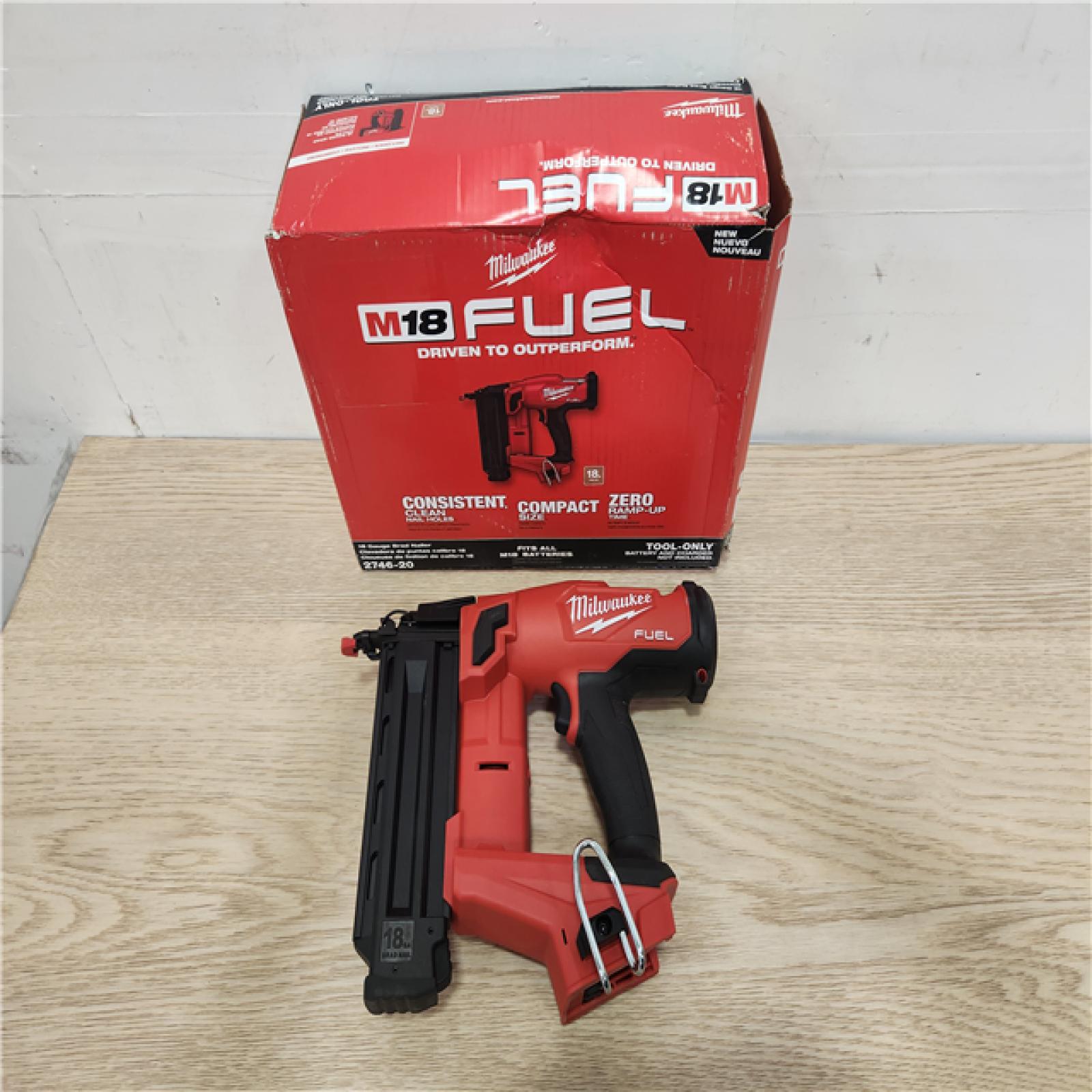 Phoenix Location NEW Milwaukee M18 FUEL 18-Volt Lithium-Ion Brushless Cordless Gen II 18-Gauge Brad Nailer (Tool-Only)