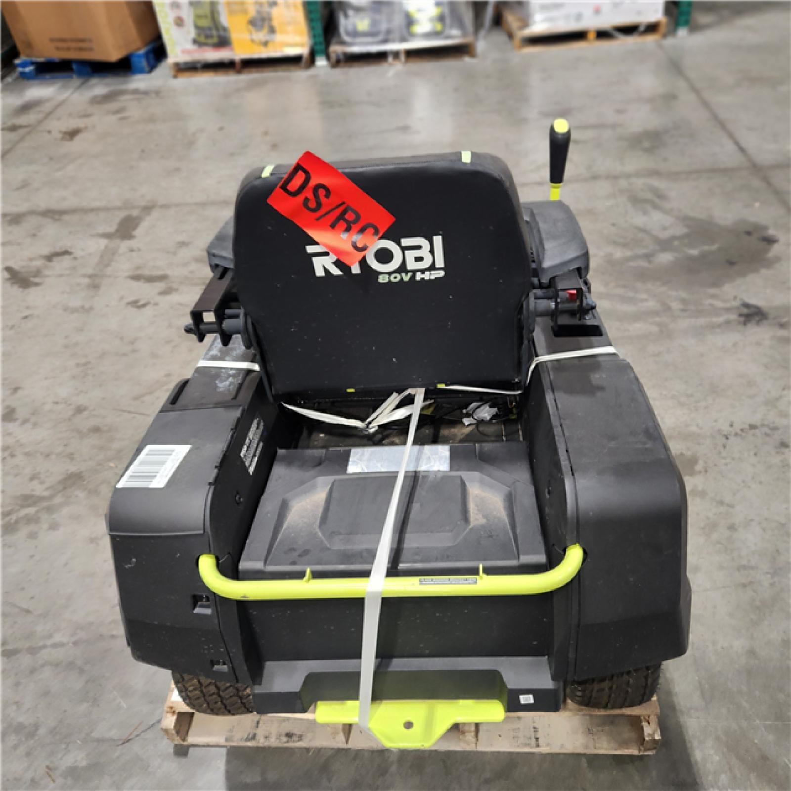 Dallas Location - As-Is Ryobi 30 in.Riding Lawn Mower