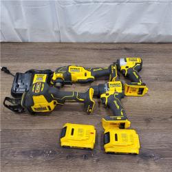 AS-IS DEWALT  ATOMIC 20V MAX Brushless Cordless 4-Tool Combo Kit