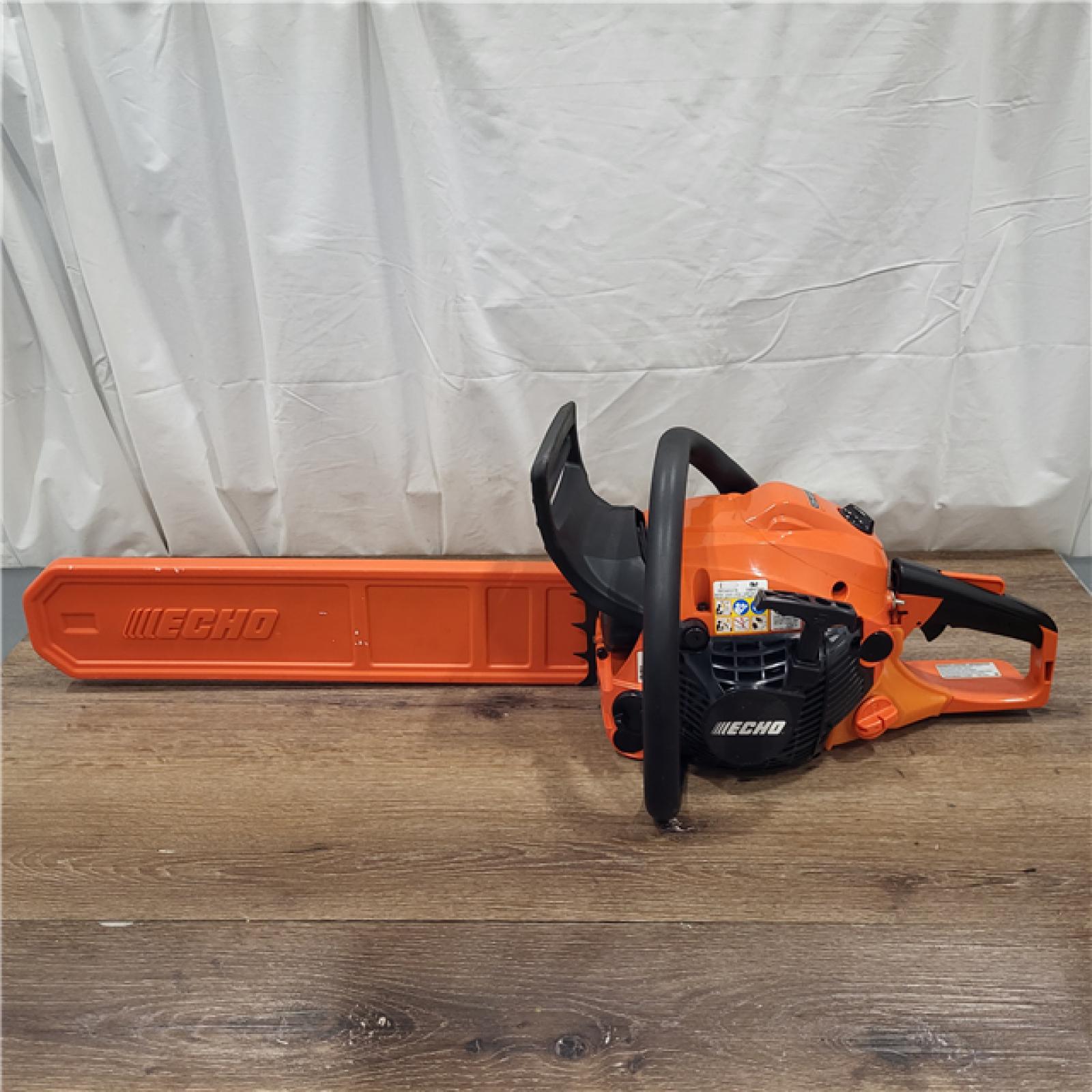 AS-IS ECHO 20 in. 50.2 Cc 2-Stroke Gas Rear Handle Chainsaw