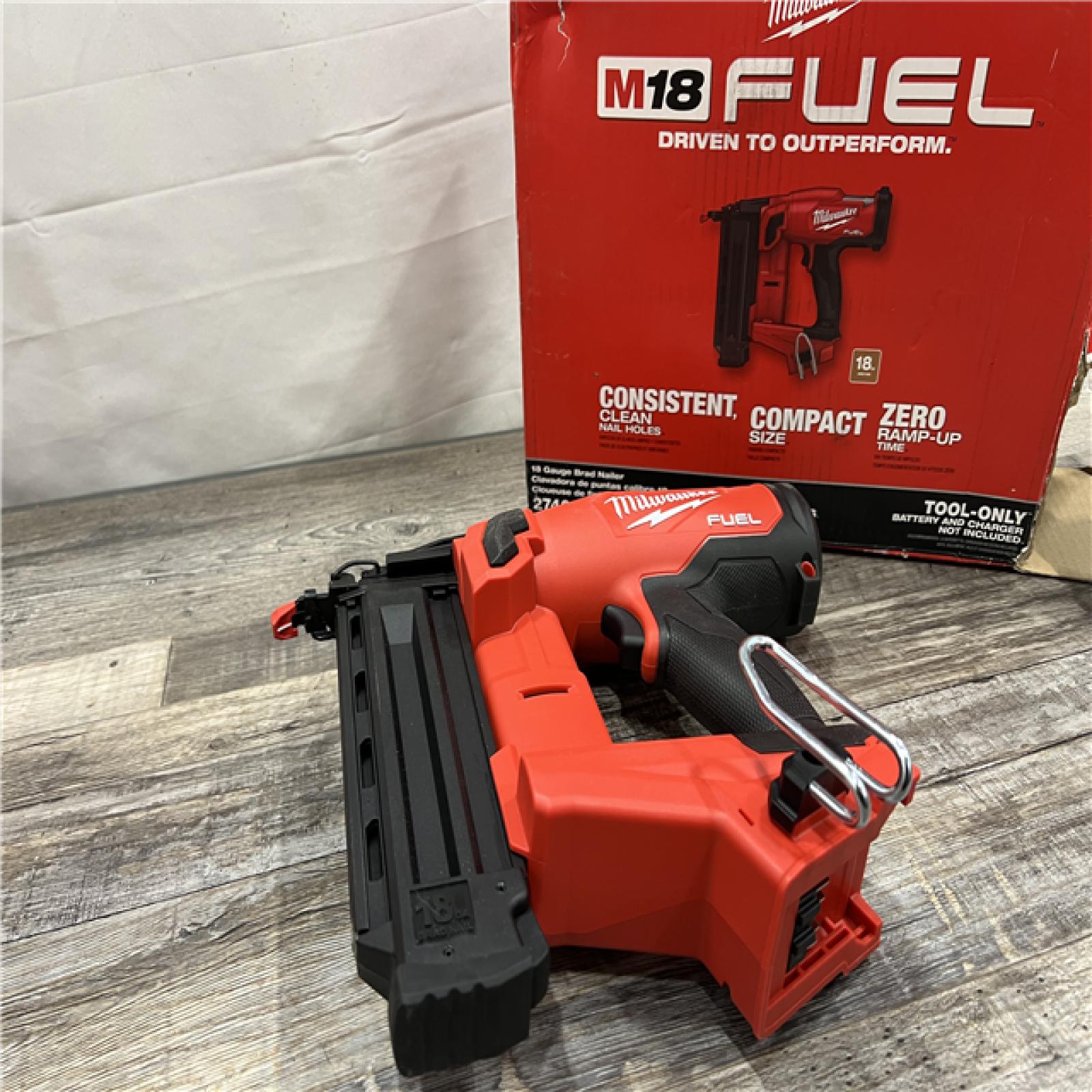 AS-IS Milwaukee M18 FUEL 18 Gauge Brad Nailer