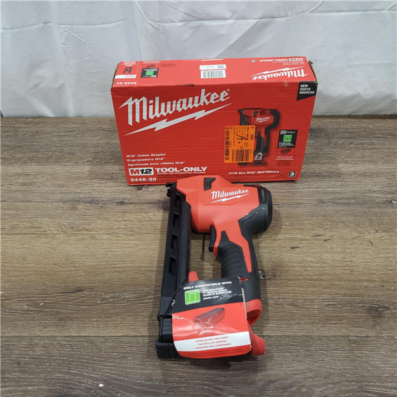 AS-IS Milwaukee M12 Cable Stapler