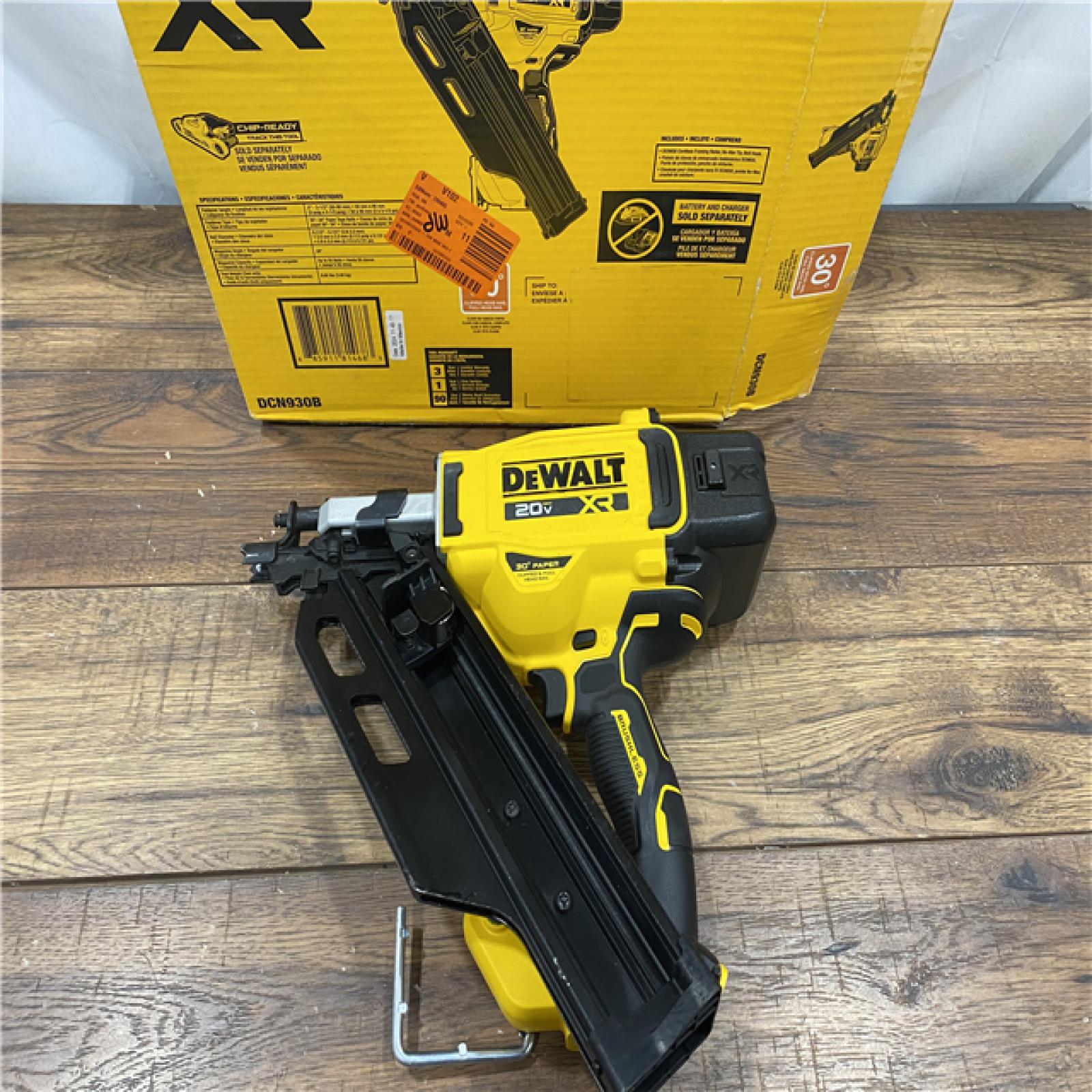 AS IS DEWALT 20-Volt 30Â° Cordless Framing Nailer (Tool-Only)