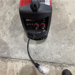 Houston location AS-IS LINCOLN 180 Amp Weld-Pak 180i Multi-Process Stick/MIG/Flux-Core/TIG, 120V or 230V Aluminum Welder with Spool Gun Sold Separately