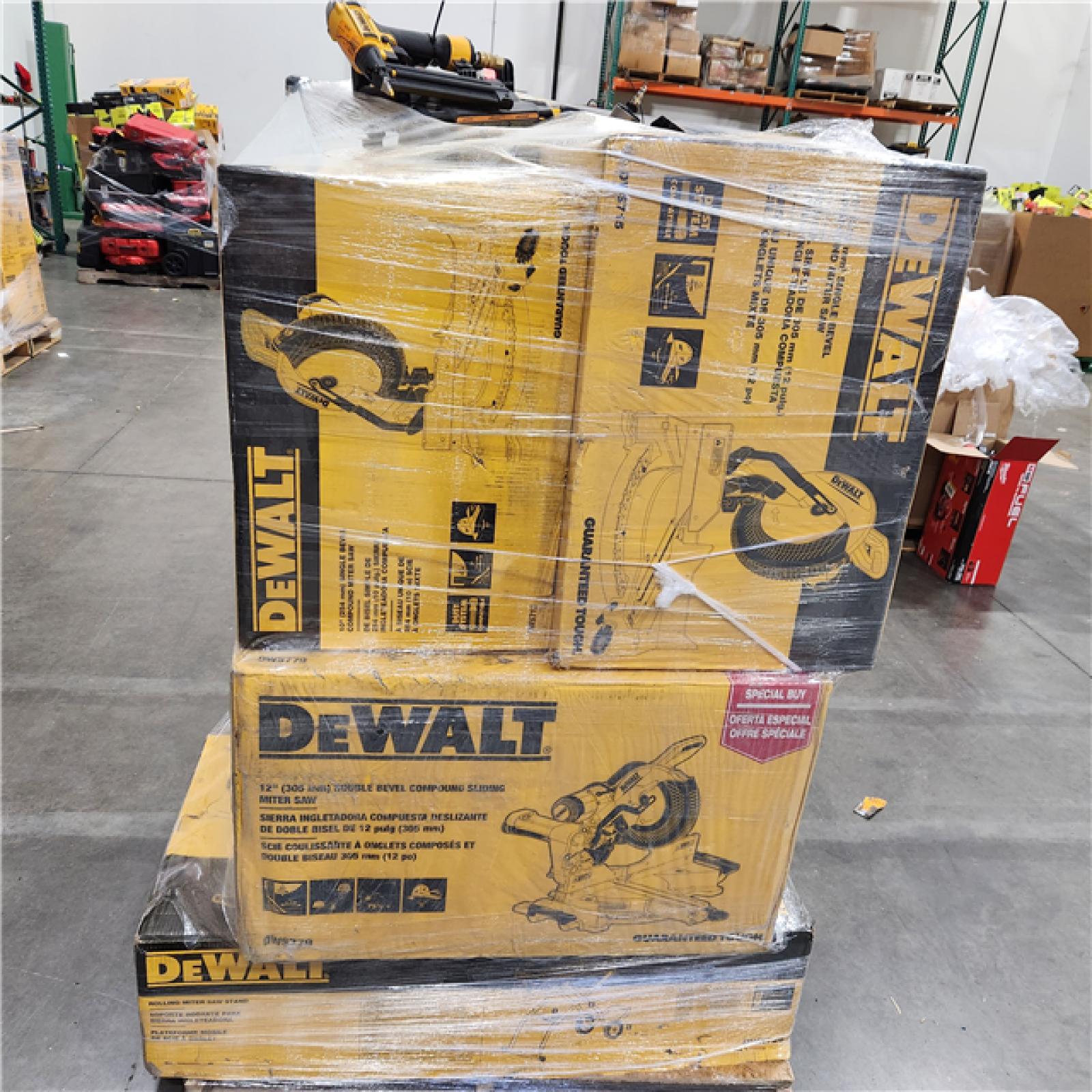 Dallas Location - As-Is DEWALT Tool Pallet