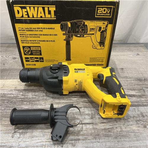 AS-IS DEWALT 20V MAX Cordless Brushless 1 in. SDS Plus D-Handle Concrete and Masonry Rotary Hammer (Tool Only)