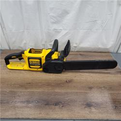 AS-IS DeWalt FLEXVOLT 60V MAX Lithium-Ion Brushless Cordless 16in. Chainsaw Kit