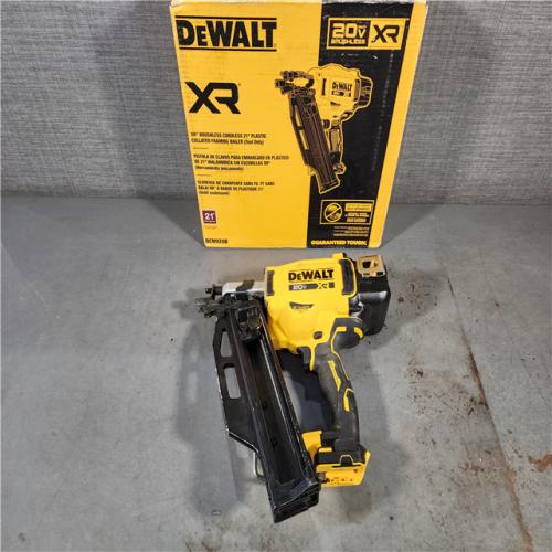 HOUSTON LOCATION - AS-IS DEWALT 20-Volt 21Â° Cordless Framing Nailer (Tool-Only)