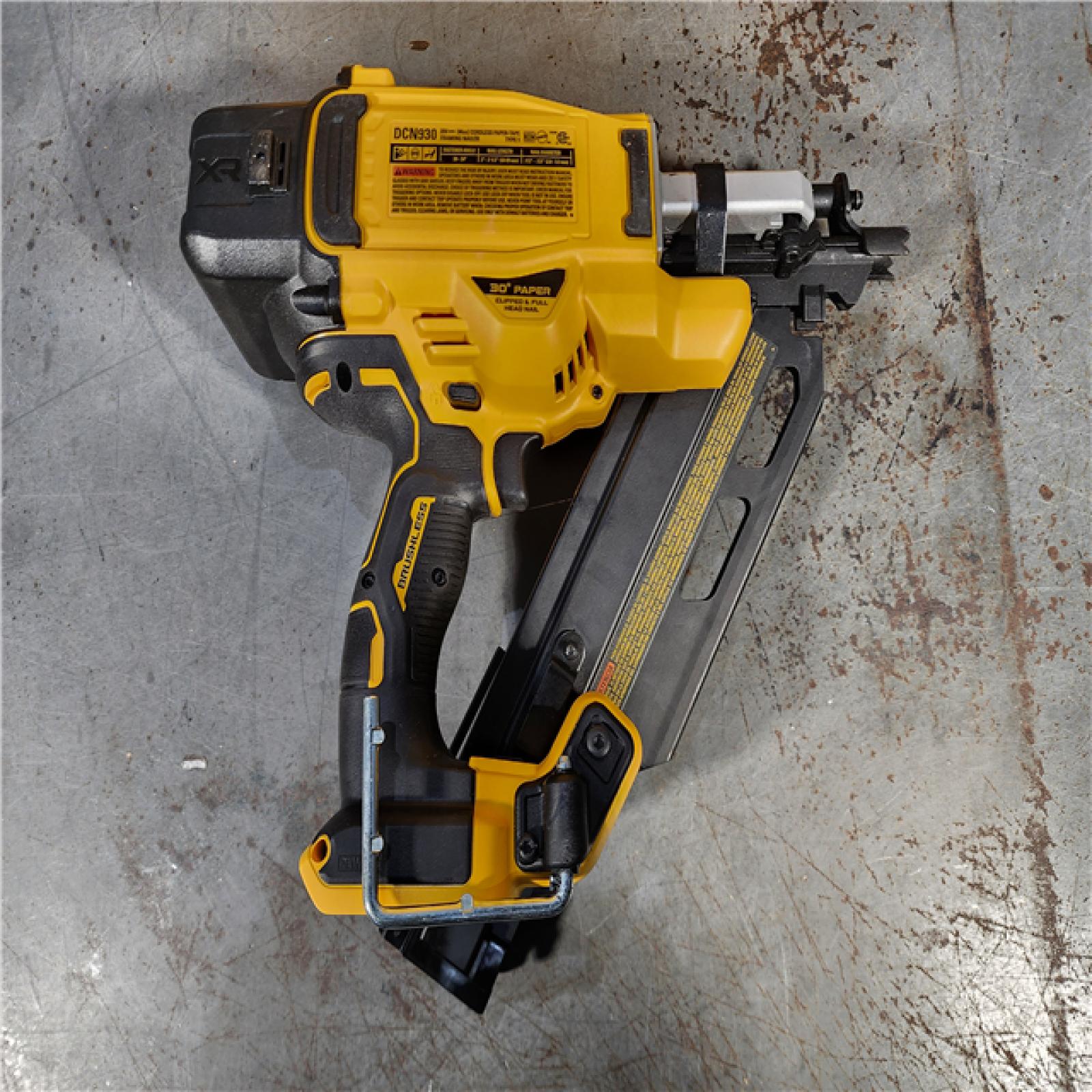 HOUSTON LOCATION - AS-IS DEWALT 20-Volt 30Â° Cordless Framing Nailer (Tool-Only)