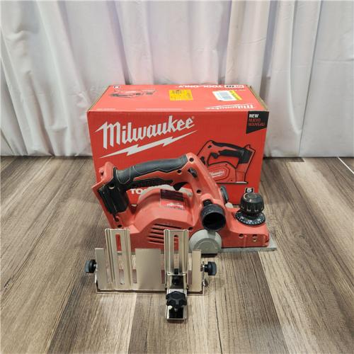 AS IS Milwaukee M18 18-Volt Lithium-Ion Cordless 3-1/4 in. Planer (Tool-Only)