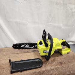 AS-IS RYOBI 40V HP Brushless 14 in. Battery Chainsaw with 4.0 Ah Battery and Charger