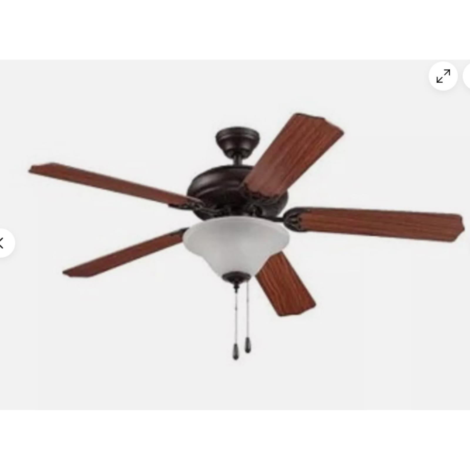 DALLAS LOCATION - Seasons 52 In. 5-Blade Led Ceiling Fan W/ Light (Bronze) PALLET - ( 48 UNITS)