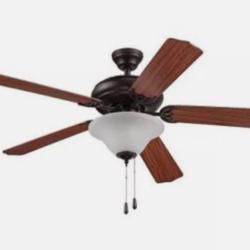 DALLAS LOCATION - Seasons 52 In. 5-Blade Led Ceiling Fan W/ Light (Bronze) PALLET - ( 48 UNITS)