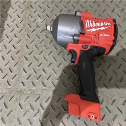 Houston location AS-IS Milwaukee M18 FUEL 18-Volt Lithium-Ion Brushless Cordless 1/2 in. Impact Wrench with Friction Ring (Tool-Only)