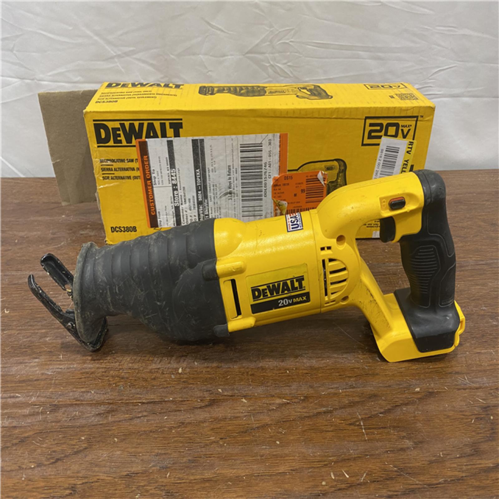 AS-IS 20V MAX Cordless Reciprocating Saw (Tool Only)