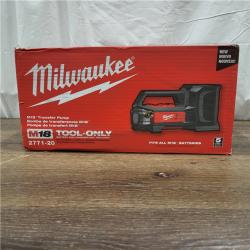 AS-IS M18 18-Volt 1/4 HP Lithium-Ion Cordless Transfer Pump (Tool Only)