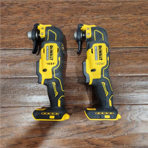 AS-IS ATOMIC 20V MAX Cordless Brushless Oscillating Multi Tool (Tool Only) (TWO PACK)