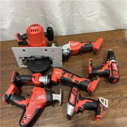 AS-ISM18 18-Volt Lithium-Ion Cordless Combo Kit 7-Tool with 2-Batteries, Charger and Tool Bag