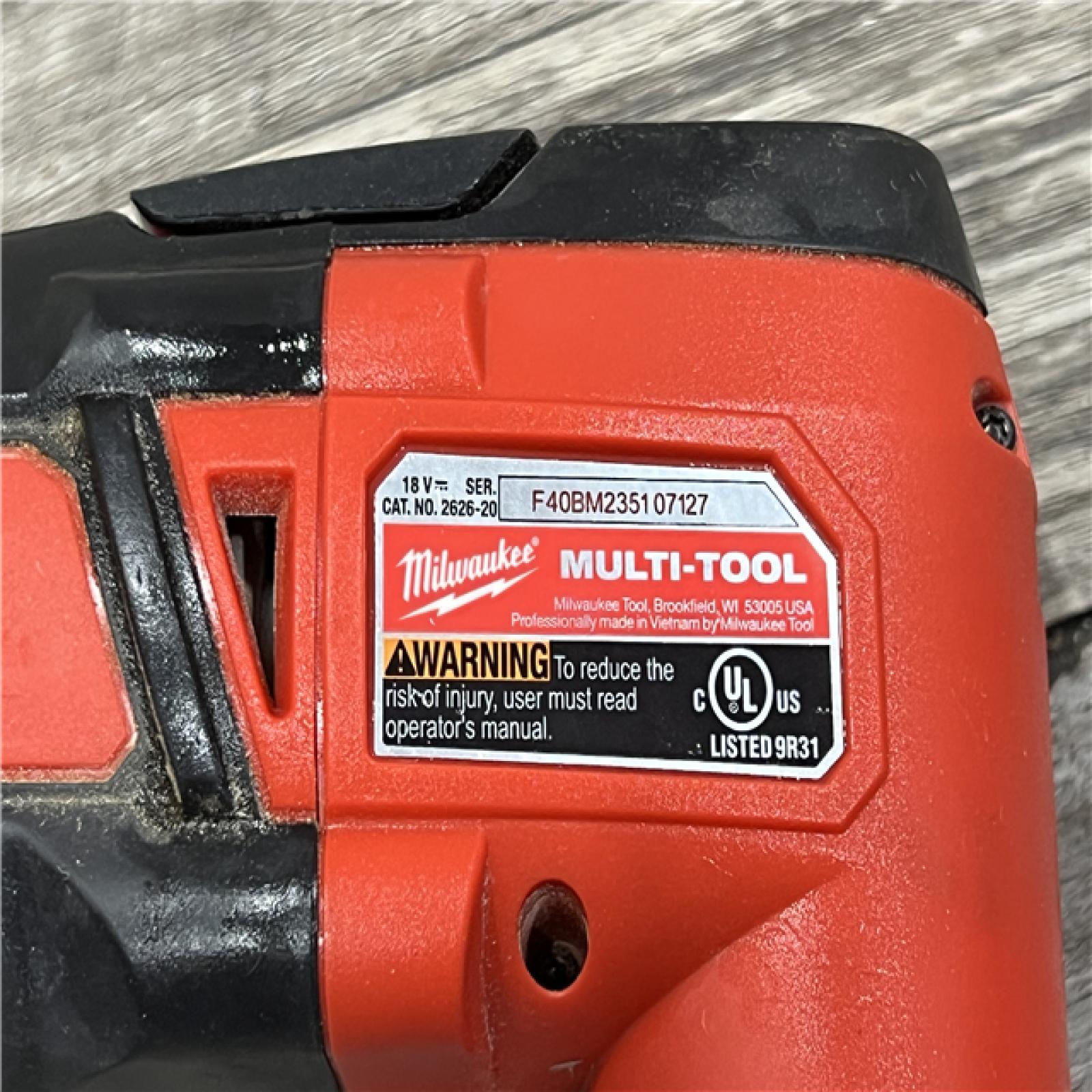 AS-IS Milwaukee 2626-20 M18 Lithium-Ion Cordless Multi-Tool (Tool Only)