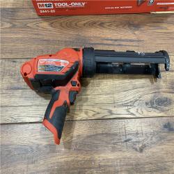 AS IS Milwaukee 2441-20 M12 12V Cordless 10oz Caulk and  (Tool Only)